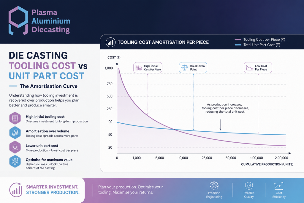 die casting tooling cost one-time investment
