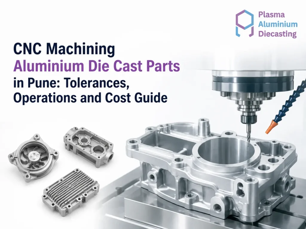 CNC machining aluminium die cast parts Pune